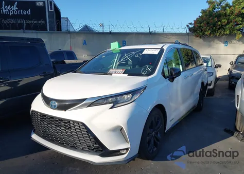 2021 Toyota Sienna Xse from USA, damaged, VIN 5TDDRKEC7MS005513